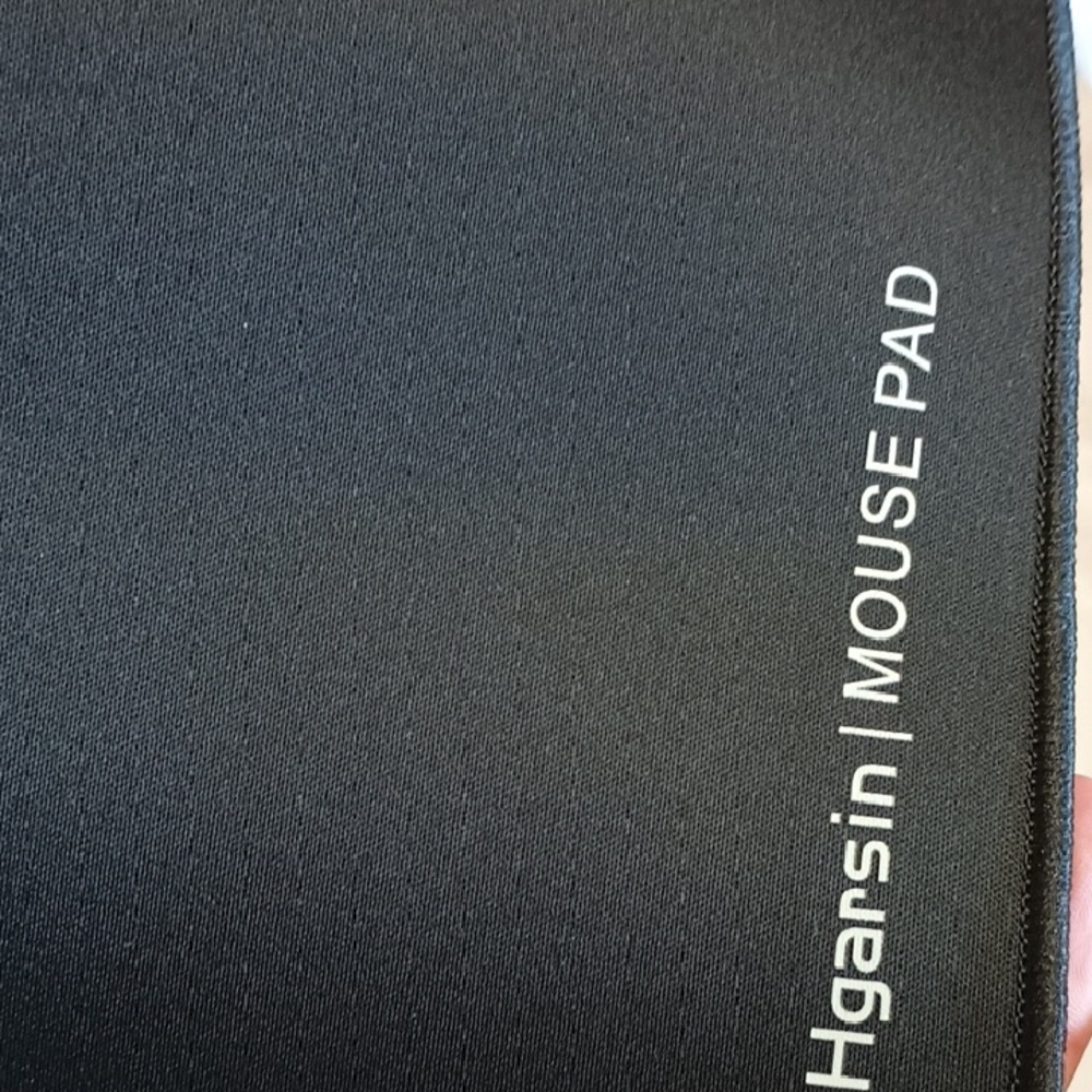HGarsin Black Gaming Mouse Pad